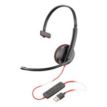 Headset Poly Blackwire C3210 Mono Usb-A - 80S01A6