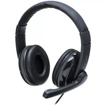 Headset Pro Multilaser USB Preto/Cinza - Redução de Ruídos