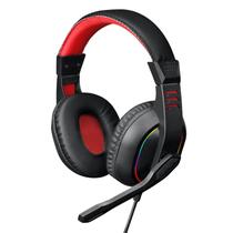 Headset Redragon Ares RGB 40mm USB e P2 Preto - H120-RGB