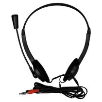 Headset Regulável Multimídia Com Microfone Cabo 1,8m Estéreo - Maximidia