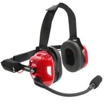 Headset Rugged Radios NASCAR Linkável Sobre a Cabeça Headset Rugged Radios NASCAR Linkável Sobre a Cabeça