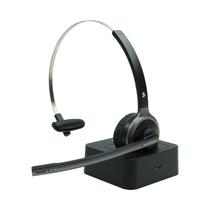 Headset Sem Fio Bluetooth com Base de Carregamento Monoauricular HS-202 5+