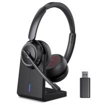 Headset Sem Fio FEKTIK Bluetooth com Microfone Cancelador de Ruído