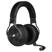 Headset Sem Fio Gamer Corsair Virtuoso Premium XT , RGB, Som Surround 7.1, Driver 50mm, Múltiplas Plataformas, Cinza Ardosia - CA-9011188-NA