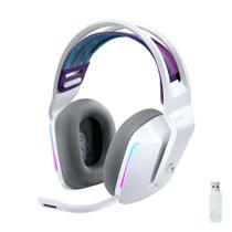 Headset Sem Fio Logitech G733 Rgb 7.1 RGB Branco 981-000882