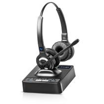 Headset sem fio para escritório Leitner LH275 com cancelamento de ruído e USB