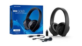Headset Sony Wireless Gold Preto - PS4