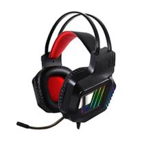 Headset Stereo Gaming AOAS Preto Com Luz Led RGB Para PC USB Headset Stereo Gaming AOAS Preto Com Luz Led RGB Para PC USB