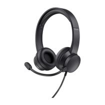 Headset Trust Ayda, Microfone Rebatível, Design Leve, Para PC, Conexão USB, Preto - 25088 Headset Trust Ayda, Microfone Rebatível, Design Leve, Para PC, Conexão USB, Preto - 25088