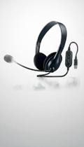 Headset USB com Microfone para Chamadas e Trabalho Headset USB com Microfone para Chamadas e Trabalho