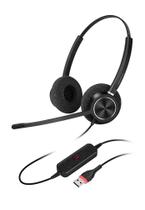 Headset Usb Fusion Biauricular Noise Cancelling Voip