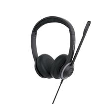 Headset USB Intelbras WHS 70 DUO USB, Plug and Play, Ajuste de Volume no cabo, Redução de Ruído no Microfone, LED de Ocupado, Cabo 2m