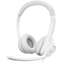 Headset Usb Logitech H390 Branco Com Controle De Volume