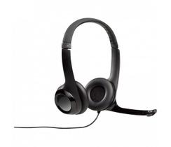 Headset usb preto logitech