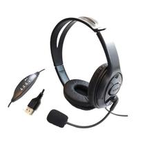 Headset Usb Voip Com Cancelador De Ruído - Agem Ahx-3000