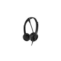 Headset vom fio hf100 conexão p2 cabo de 180cm driver 30mm potencia 100mw microfone flexivel preto