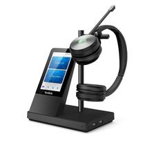 Headset Yealink WH66 Duo UC Sem Fio com Cancelamento de Ruído Headset Yealink WH66 Duo UC Sem Fio com Cancelamento de Ruído