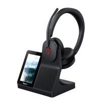 Headset Yealink WH68 Sem Fio DECT com Tela Touch de 4" e Cancelamento Ativo de Ruído Headset Yealink WH68 Sem Fio DECT com Tela Touch de 4" e Cancelamento Ativo de Ruído