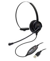 Headset Zox Dh-60 Usb Monoauricular