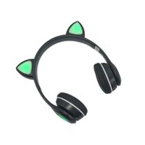 HeadsetFone CATEAR Sem Fio RGB Light Estéreo Bateria de Longa Duração