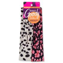Headwraps Goody Low Profile para cabelos finos 2 Cheetah Count