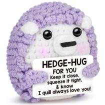 Healing Hedgehog Sensi Blue Mini Funny Purple para mulheres Healing Hedgehog Sensi Blue Mini Funny Purple para mulheres
