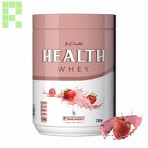 Health Whey Protein Glutamina e Creatina 720g sabor Morango com Chantily - J & I Health