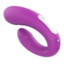 Heart Sweety S-Hande Vibrador Casal com Controle Remoto 9 Intensidades em Silicone Recarregável