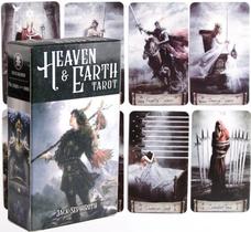 Heaven & Earth Tarot Deck Tarô Do Céu E Da Terra Baralho de Cartas de Oráculo