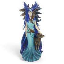 Hécate Deusa Tríplice das Bruxas Conexão Espiritual 24 cm
