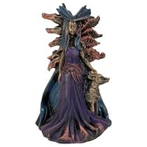 Hecate Estátua Deusa Magia Ilusão Névoa Trevas Noite Resina