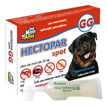 Hectopar Gg Antipulga Para Cão Com Mais De 25 Kg
