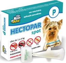 Hectopar Spot Antipulgas Cães P 1Kg a 4Kg - Mon Ami