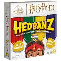 Hedbanz, Harry Potter Wizarding World Family Board Game Gift Toy Merchandise Books Filmes Carta Jogos De Cabeça, para Adultos & Crianças 6 anos ou mais - Spin Master Games