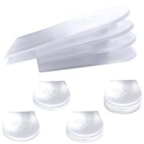 Heel Lift Inserts Soul Insole, 4 peças de almofadas de gel empilháveis