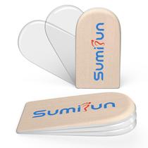 Heel Lift Inserts Sumifun, gel de 3 camadas para mulheres, tamanho L, 1 par