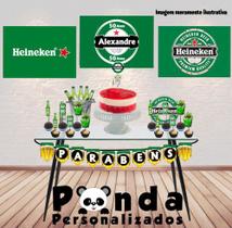 Heineken Kit Decorativo Festa Em Casa Só Um Bolinho