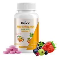 Heivy Multivitamínico Masticable para Niños 120 Tabletas