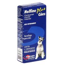 HELFINE PLUS - caixa com 4 compr. - Virbac