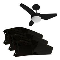 Hélice 3 Pás Para Ventilador De Teto Aliseu Inspire Nano