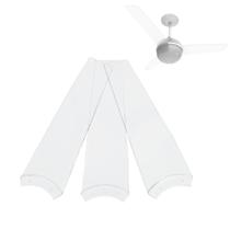 Hélice 3 Pás Para Ventilador De Teto Aliseu Jet Cristal Hélice 3 Pás Para Ventilador De Teto Aliseu Jet Cristal