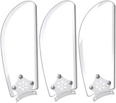 Hélice 3 Pás Para Ventilador De Teto Loren Sid M3 Original Cor:Cristal