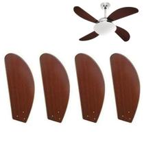 Hélice 4 Pás P/ Ventilador De Teto Fly Tabaco - Volare