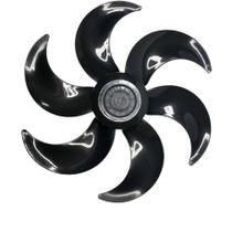 Hélice 6 Pás De Plástico Para Ventilador Mondial 30cm Nv-32 Hélice 6 Pás De Plástico Para Ventilador Mondial 30cm Nv-32
