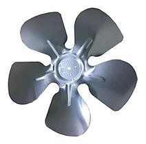 Hélice Aluminio 20cm Pra Micro Motor Exaustor Churrasqueira