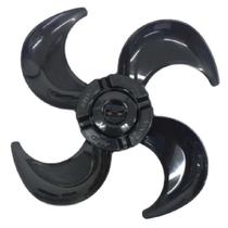 Hélice Arno 4 pás preta com presilha para Ventilador 30 cm Original