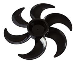 Hélice Britânia Super Resistente Preta Silencium E Philco Master Power Zes 40 Cm 6 Pás