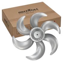 Hélice Cinza 6 Pás Ventilador Britânia Philco BVT410P PVT400 Hélice Cinza 6 Pás Ventilador Britânia Philco BVT410P PVT400