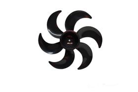 Hélice compatível p/ Ventilador Dômina 50cm 6 pás - Furo do eixo 12mm. Preta