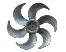 Hélice compatível Ventilador Arno Turbo Silence 6 Pás 30cm Ts30 / Vf30 / SF30 Cinza